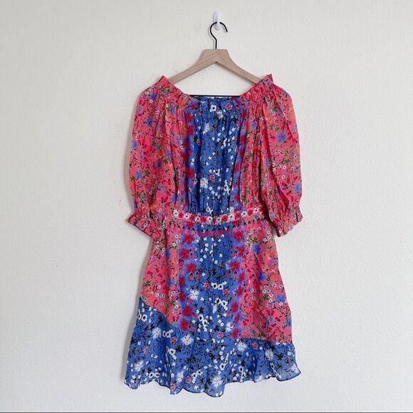 SALONI Grace Dress in Foxglove Meadow print size 4 - Picture 8 of 10